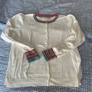 Boden Stripe Detail Cardigan